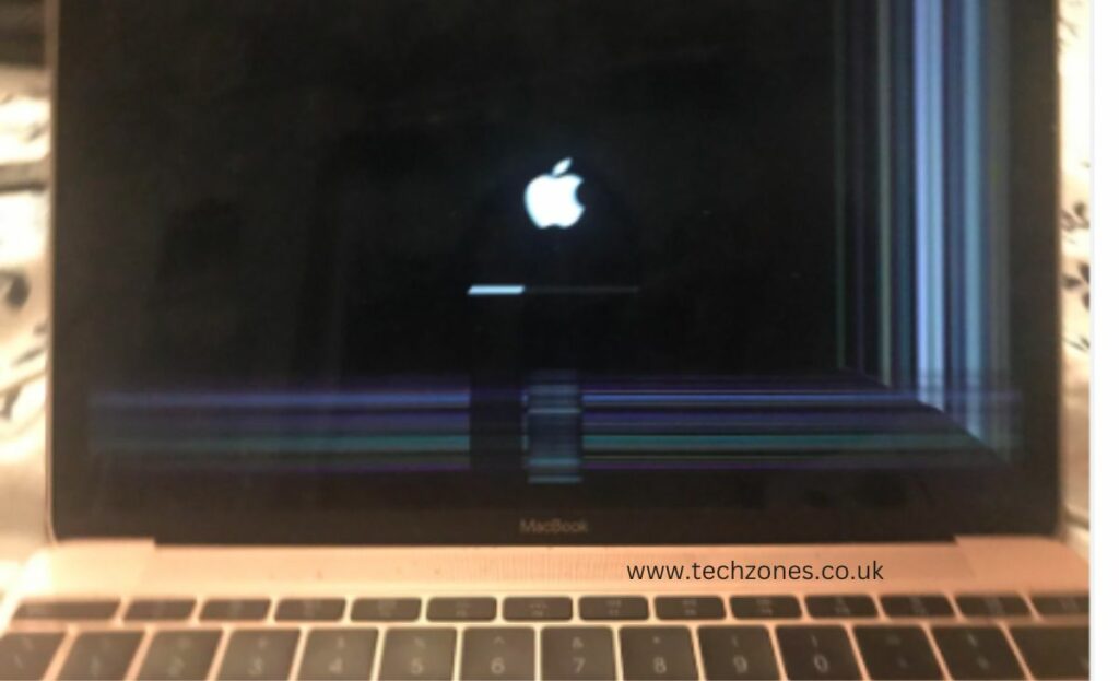 Horizontal and Vertical Lines on MacBook